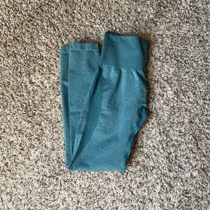 Teal Contour Leggings